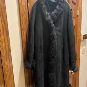 Woman’s shearling coat